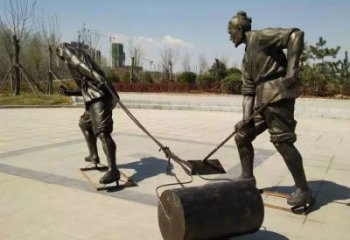 金華民俗農夫雕塑